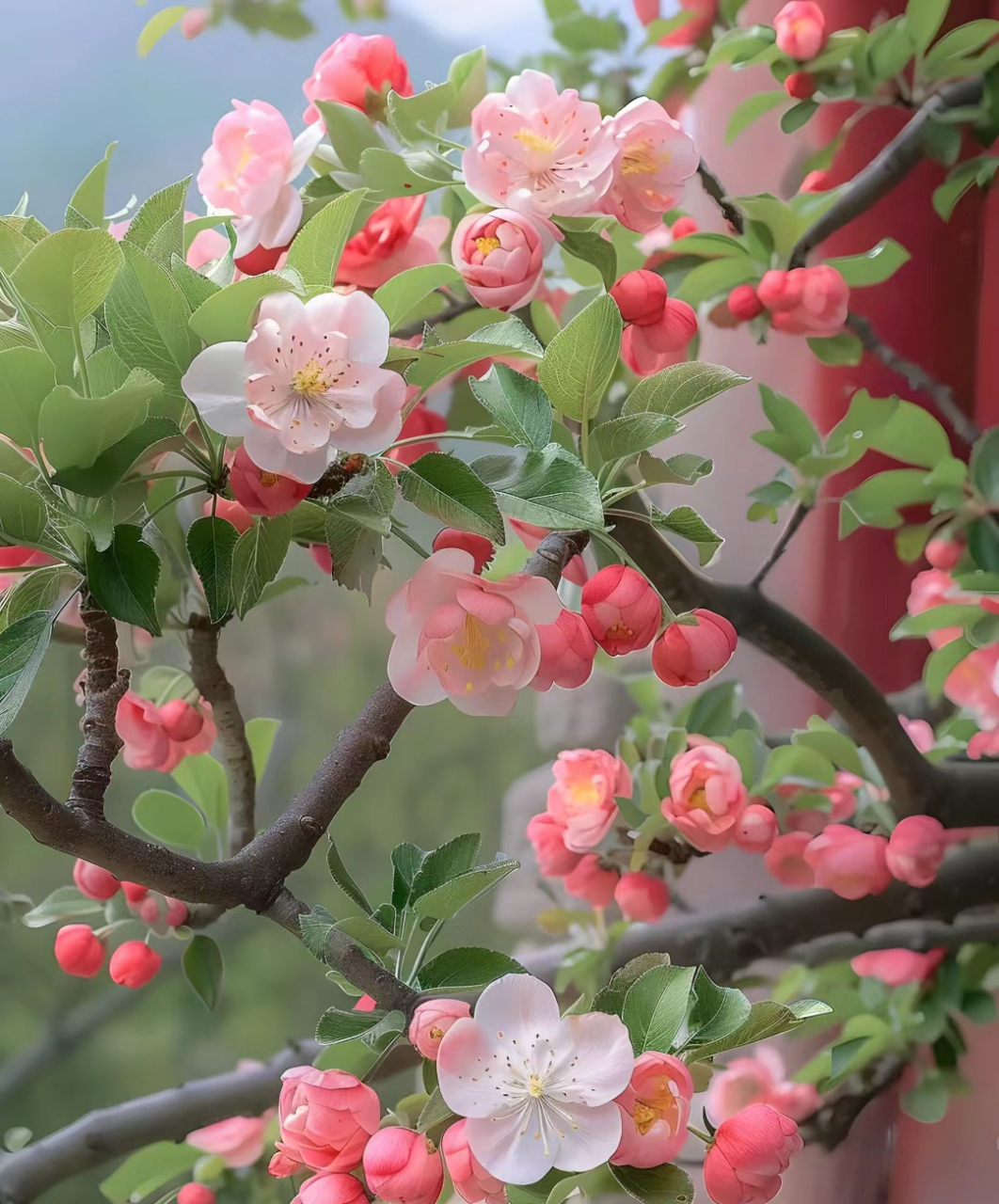 🌸🌼🌷粉色奇迹,春日绽放的浪漫🌸🌼🌷