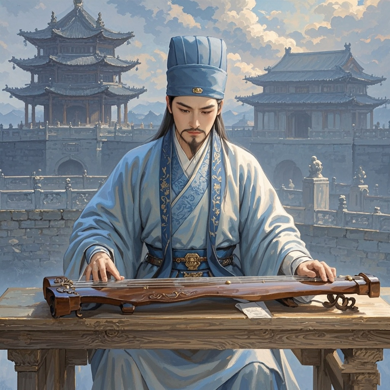 三国故事之空城计 《空城计:诸葛亮的智谋传奇》  在三国时期,蜀汉