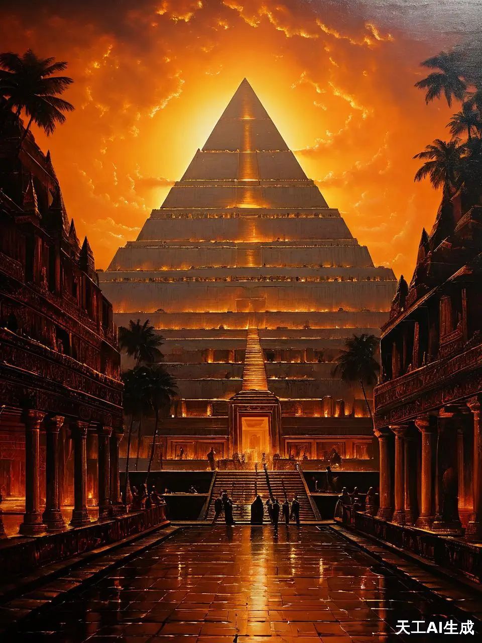 金字塔的秘密#动态创作者扶持计划# #ai绘画# #画画