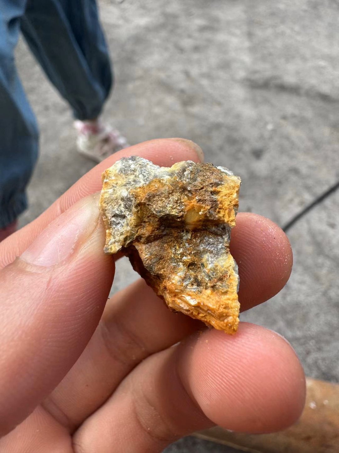 生活总是充满惊喜,就像这意外发现的金矿石,让我相信美好总在不经意间