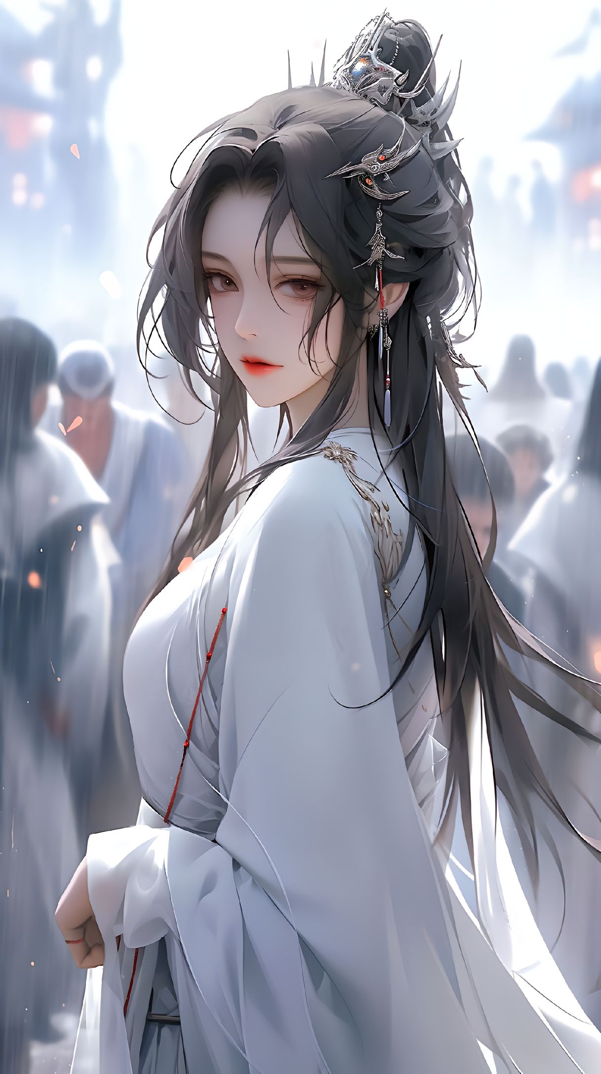 古风美女壁纸 今日份古风美女壁纸,宛如画中仙子,飘逸出尘.