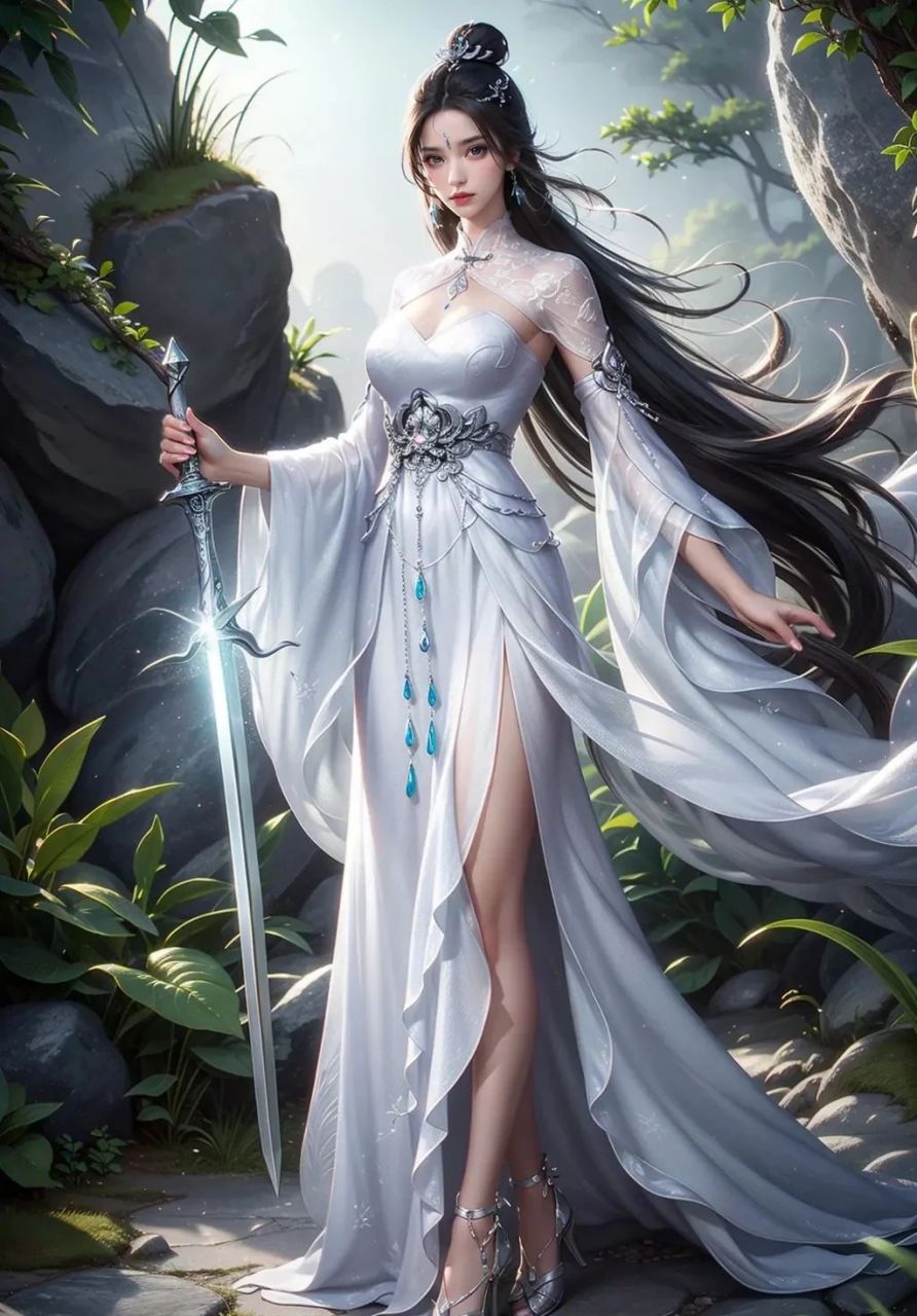 陆雪琪精美壁纸(ai绘画) 诛仙里面你们最喜欢谁呢?