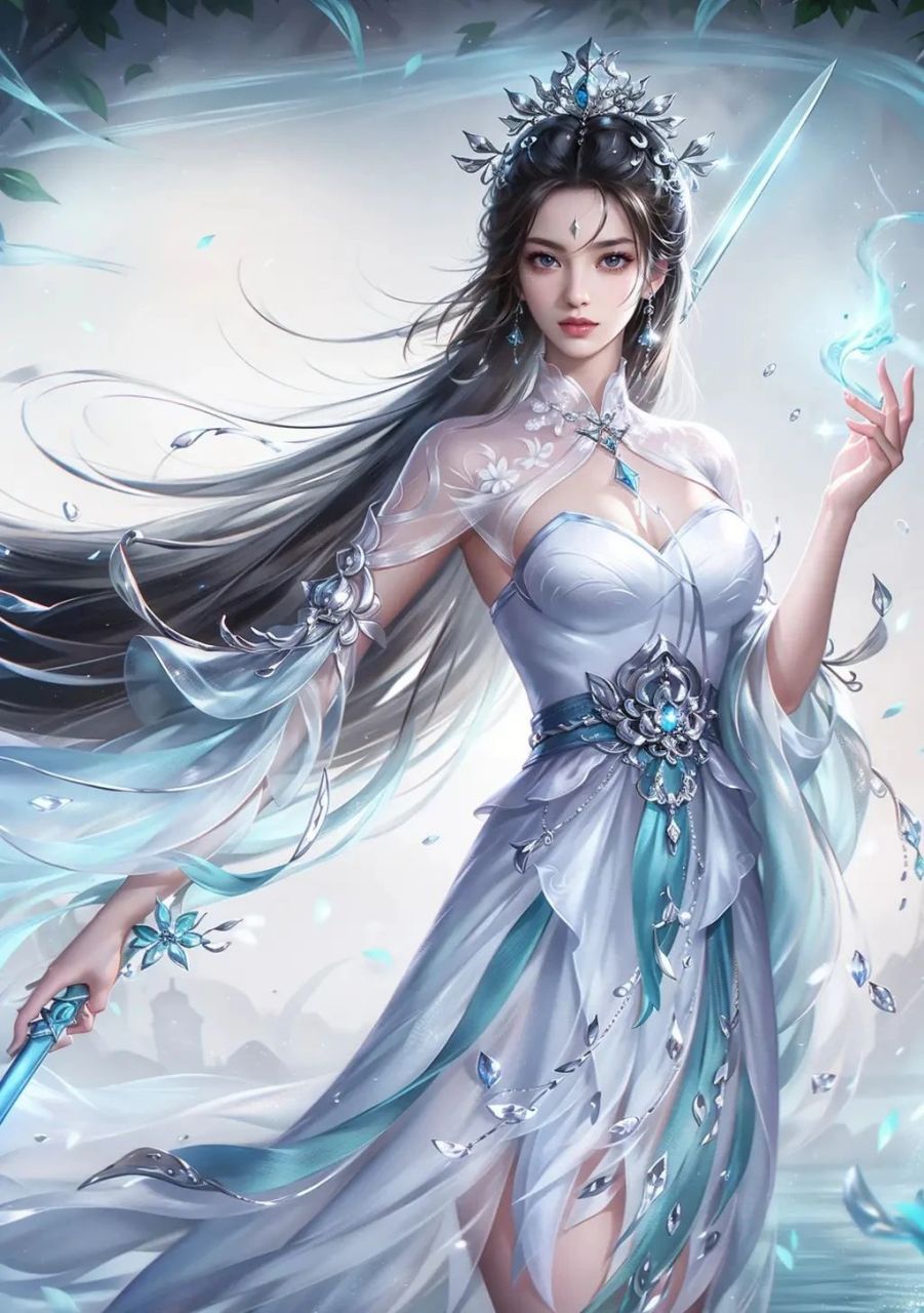 诛仙# #ai绘画# #动漫壁纸#  我喜欢陆雪琪,哈哈!