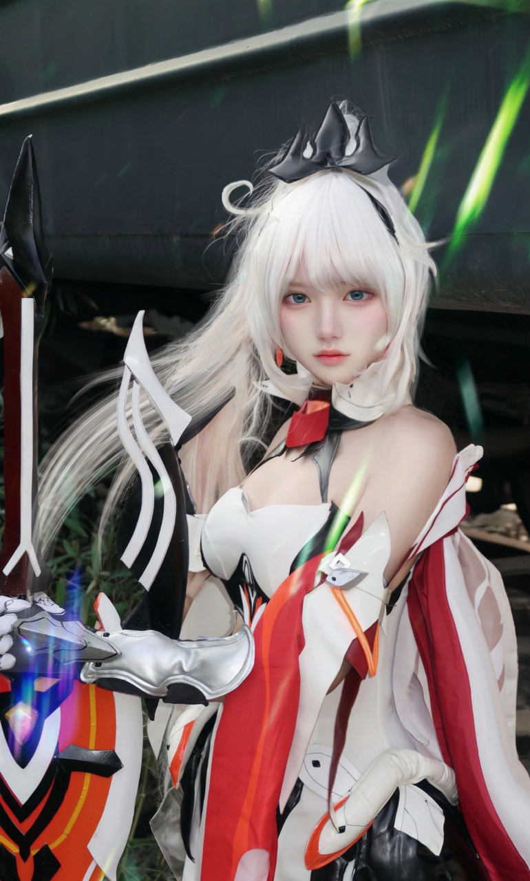 琪亚娜cos 薪炎之律者