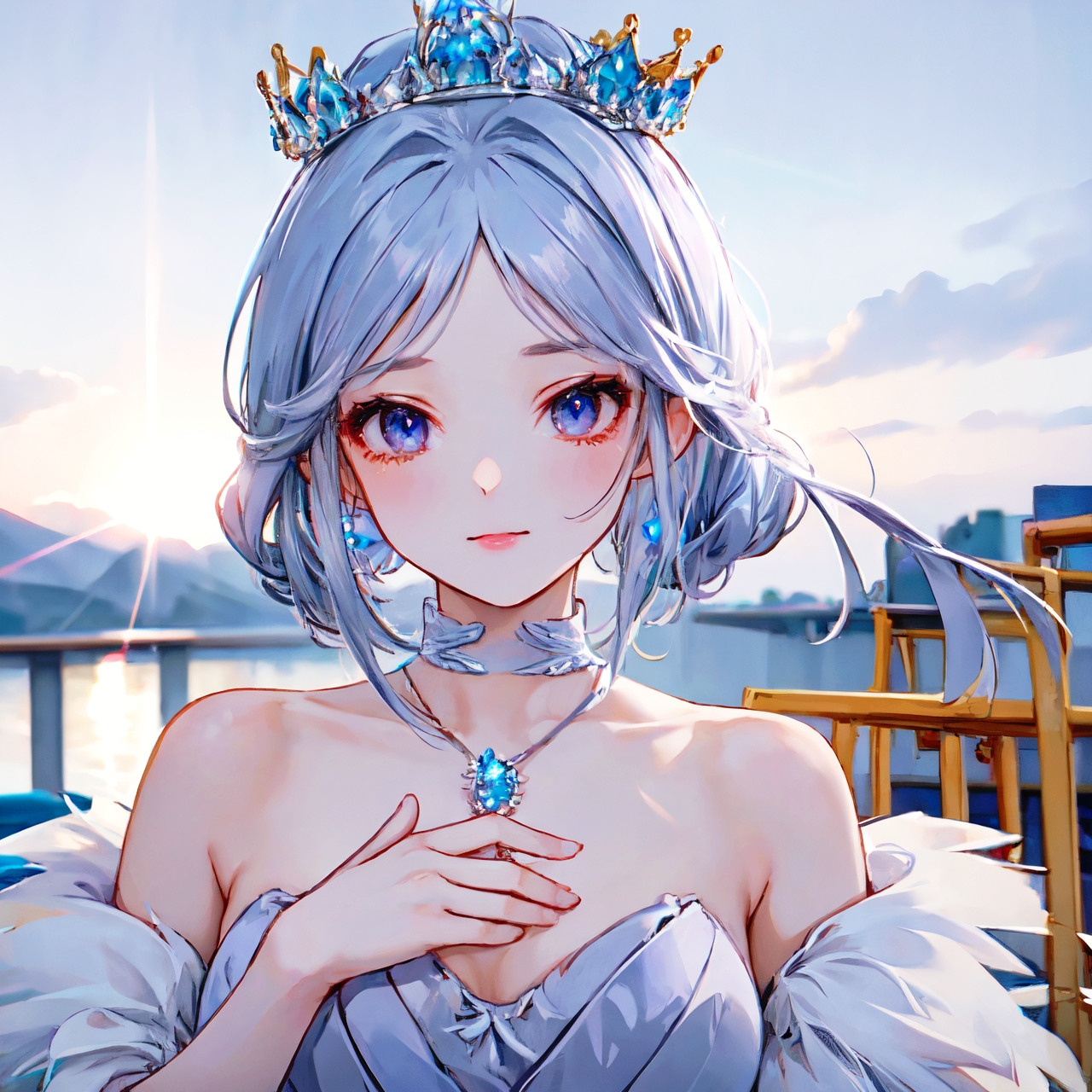 接上条: 鬼刀冰公主高清壁纸(ai绘画)2 #鬼刀# #二次元# #ai绘画#  真