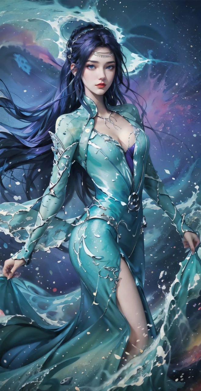 云韵ai绘画壁纸(ai绘画) #动漫壁纸# #斗破苍穹云韵# #斗破苍穹