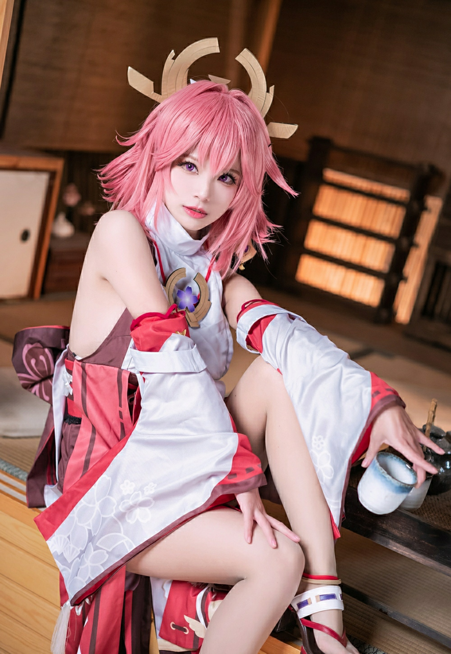 出镜:河野华 #原神# #原神米游社# #cosplay#  可爱版?你们怎么看