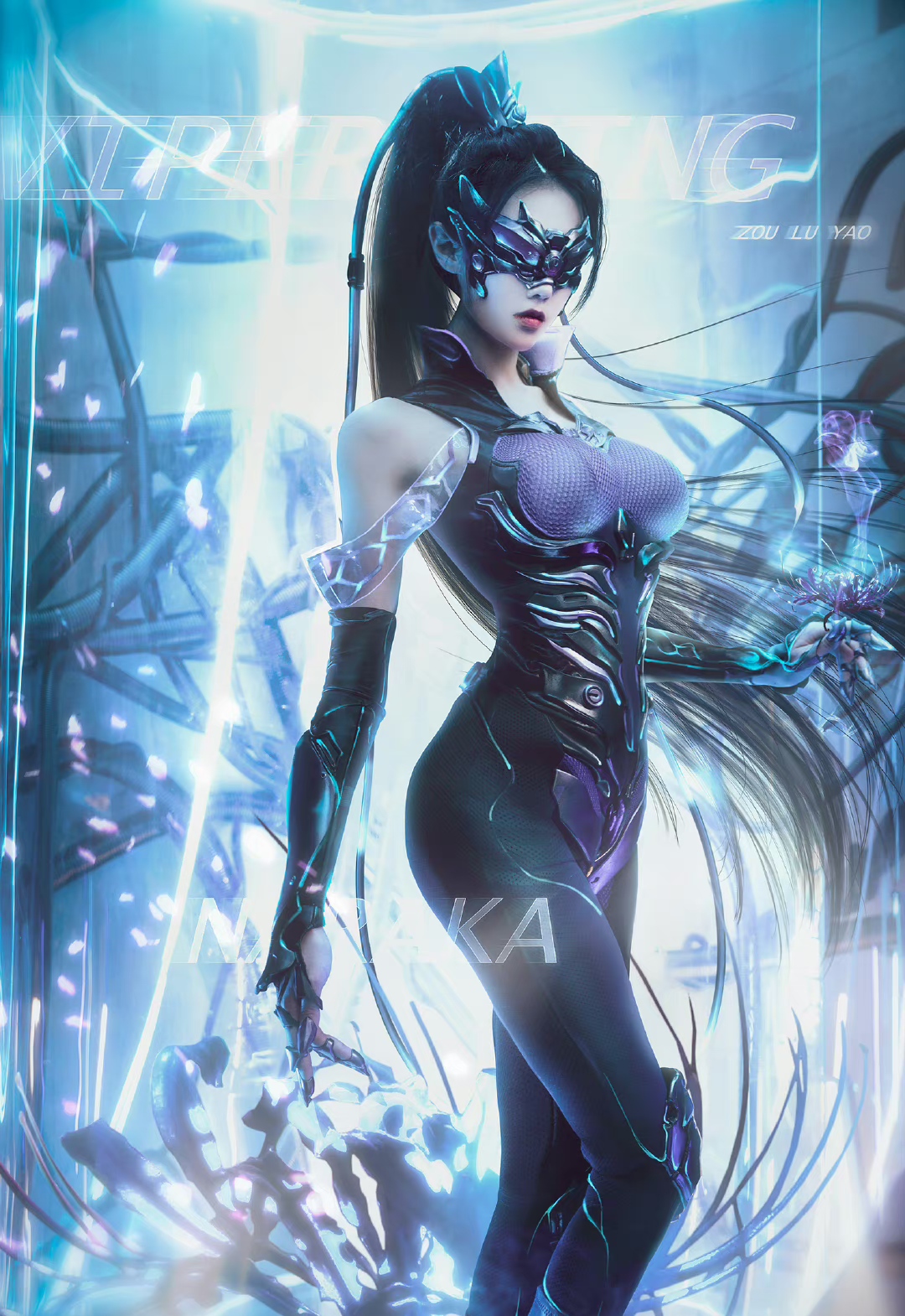 今日早安问候# 走路摇cos的永劫无间宁红叶新皮肤,真的是太棒了!