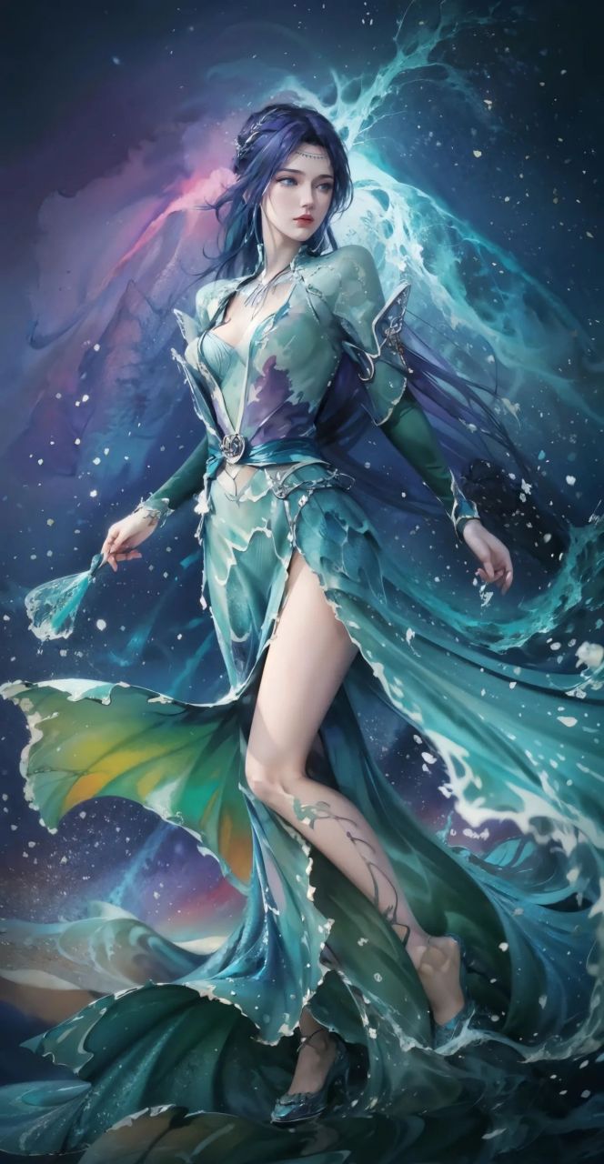 云韵ai绘画壁纸(ai绘画) #动漫壁纸# #斗破苍穹云韵# #斗破苍穹