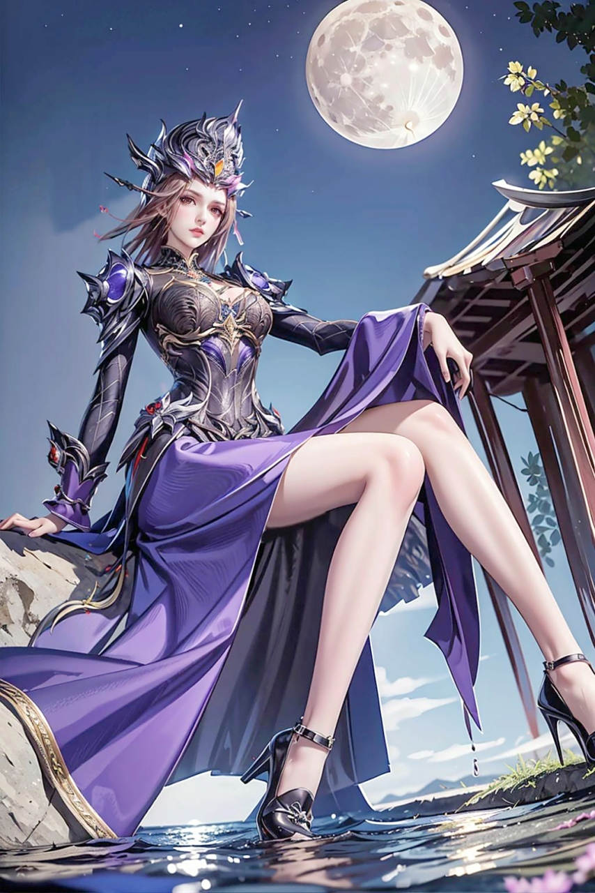 斗罗大陆比比东罗刹神装(ai绘画) #斗罗大陆# #动漫壁纸# #ai绘画