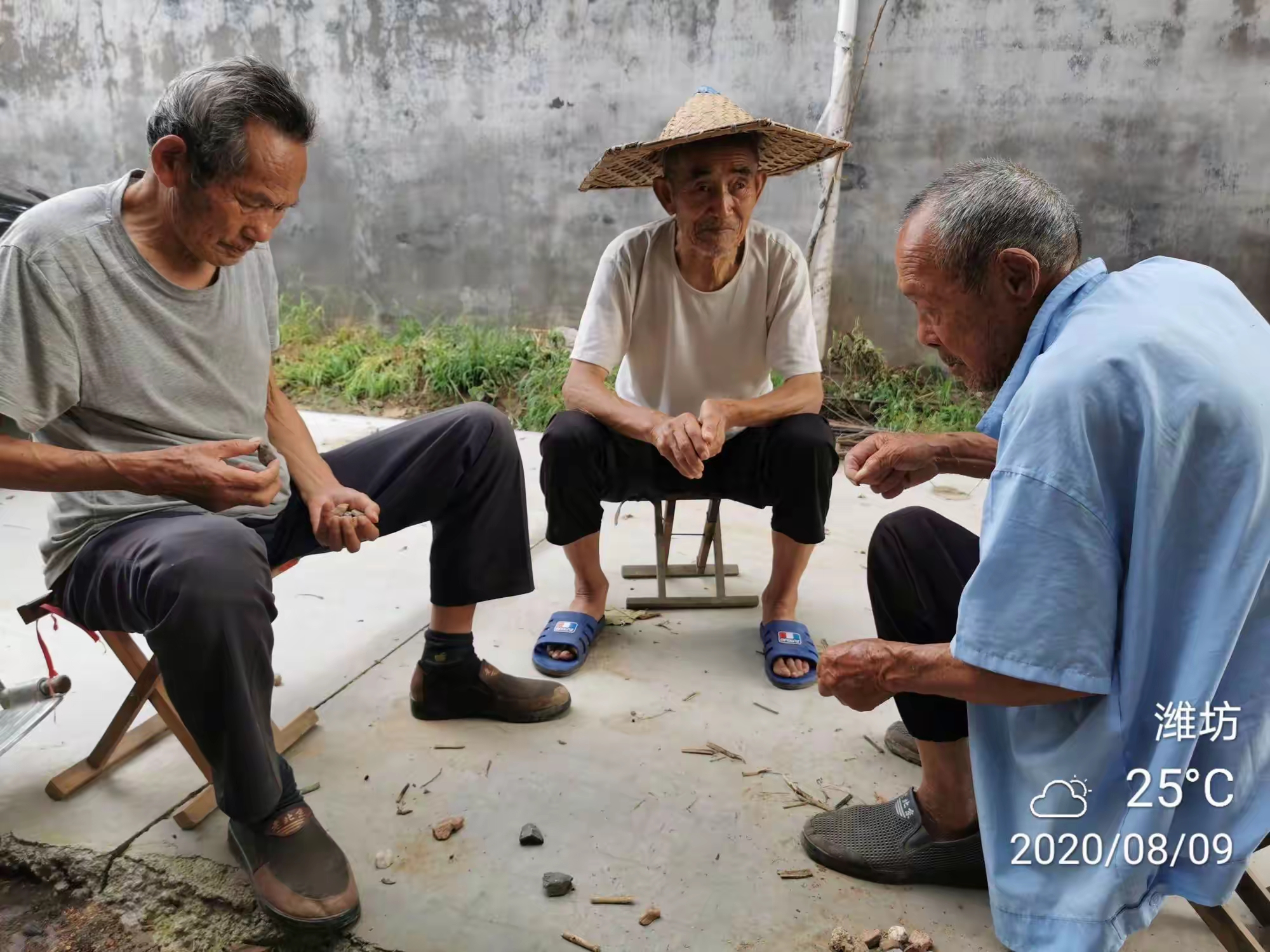 鹤身瓢笠总安恬,尽玩风轻云淡