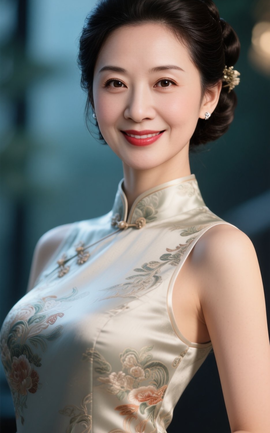 性感优雅中年美女,优雅转身,美得刚刚好