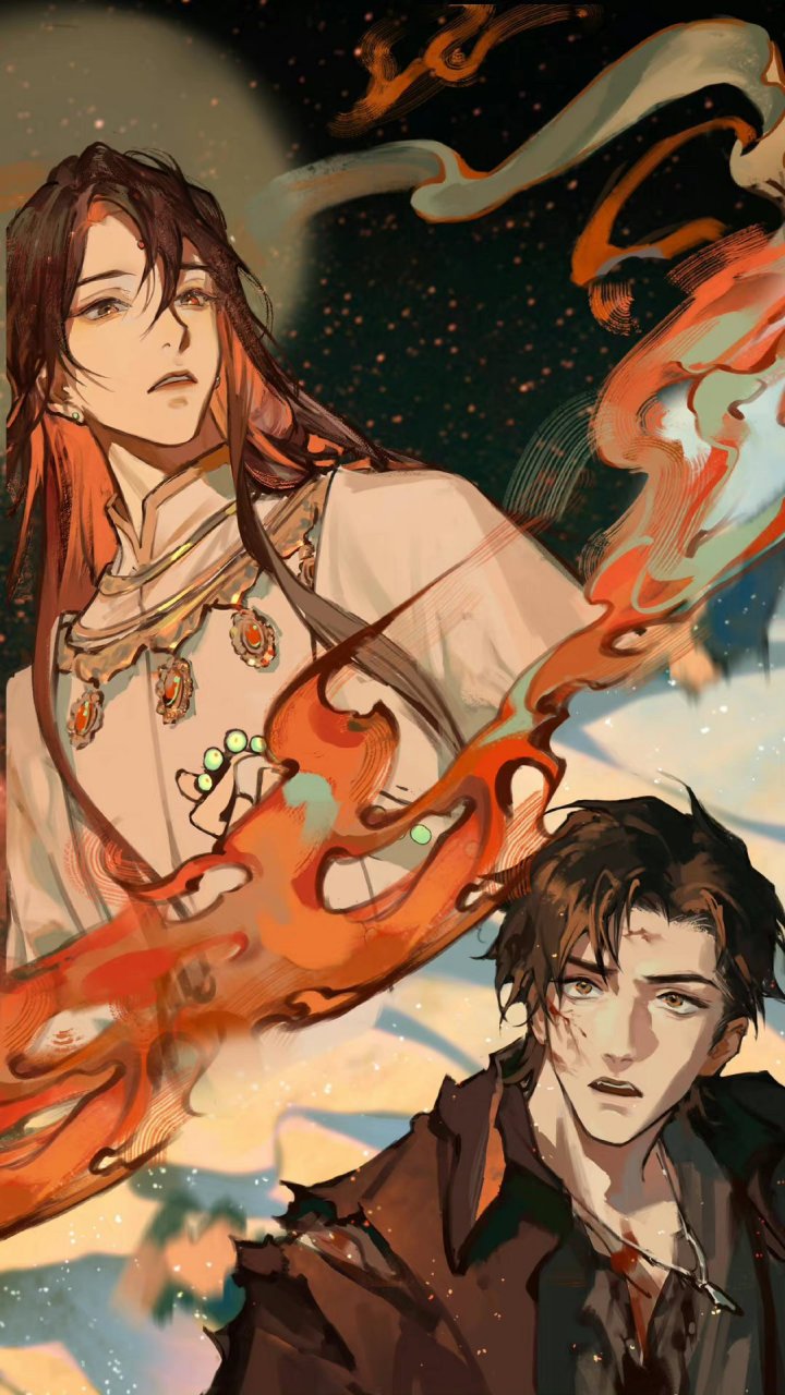 提灯映桃花广播剧插图,这画得也太美了.