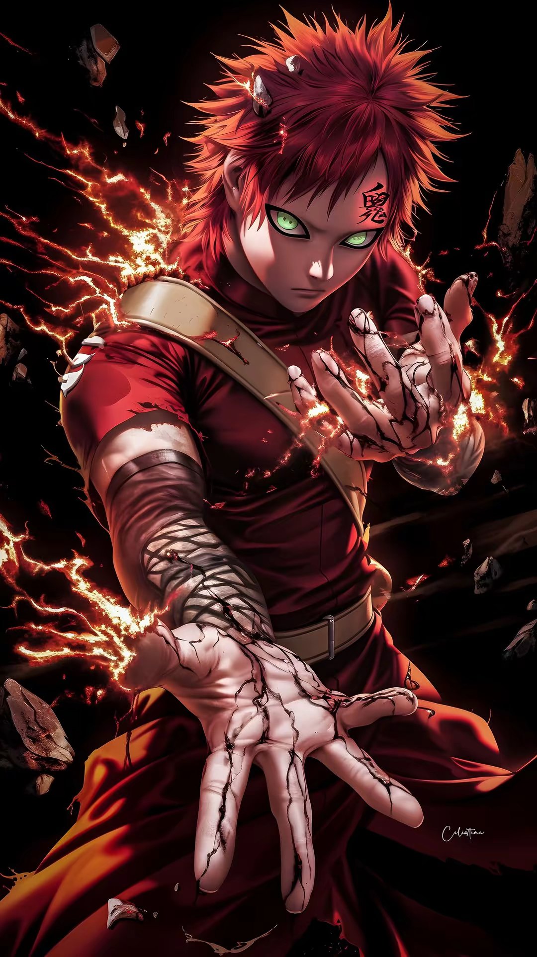 我爱罗手机壁纸