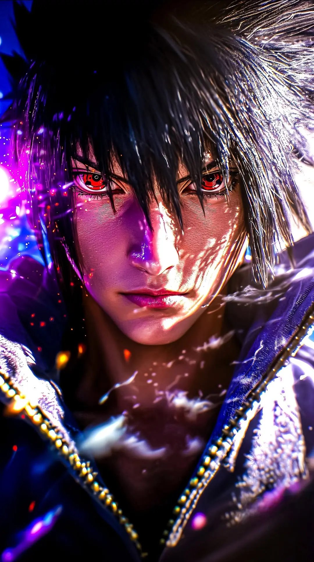 二次元动漫人物的犀利眼神杀壁纸