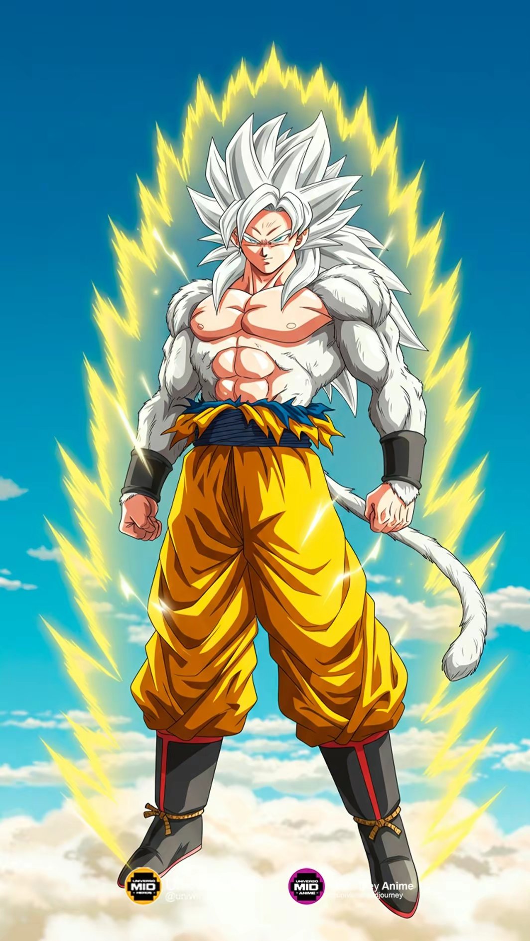 龙珠悟空超级赛亚人超帅气手机壁纸头像