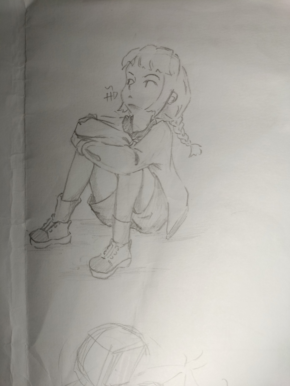 每日一画# 星期五终于不用写作业了[二哈][左捂脸]