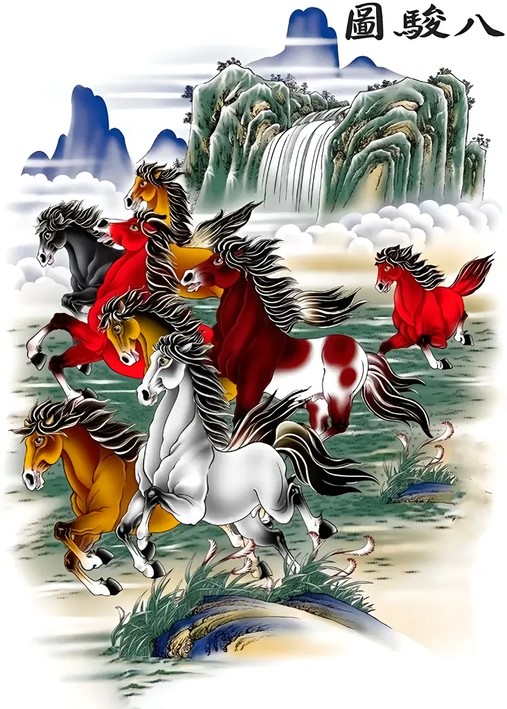 八骏图