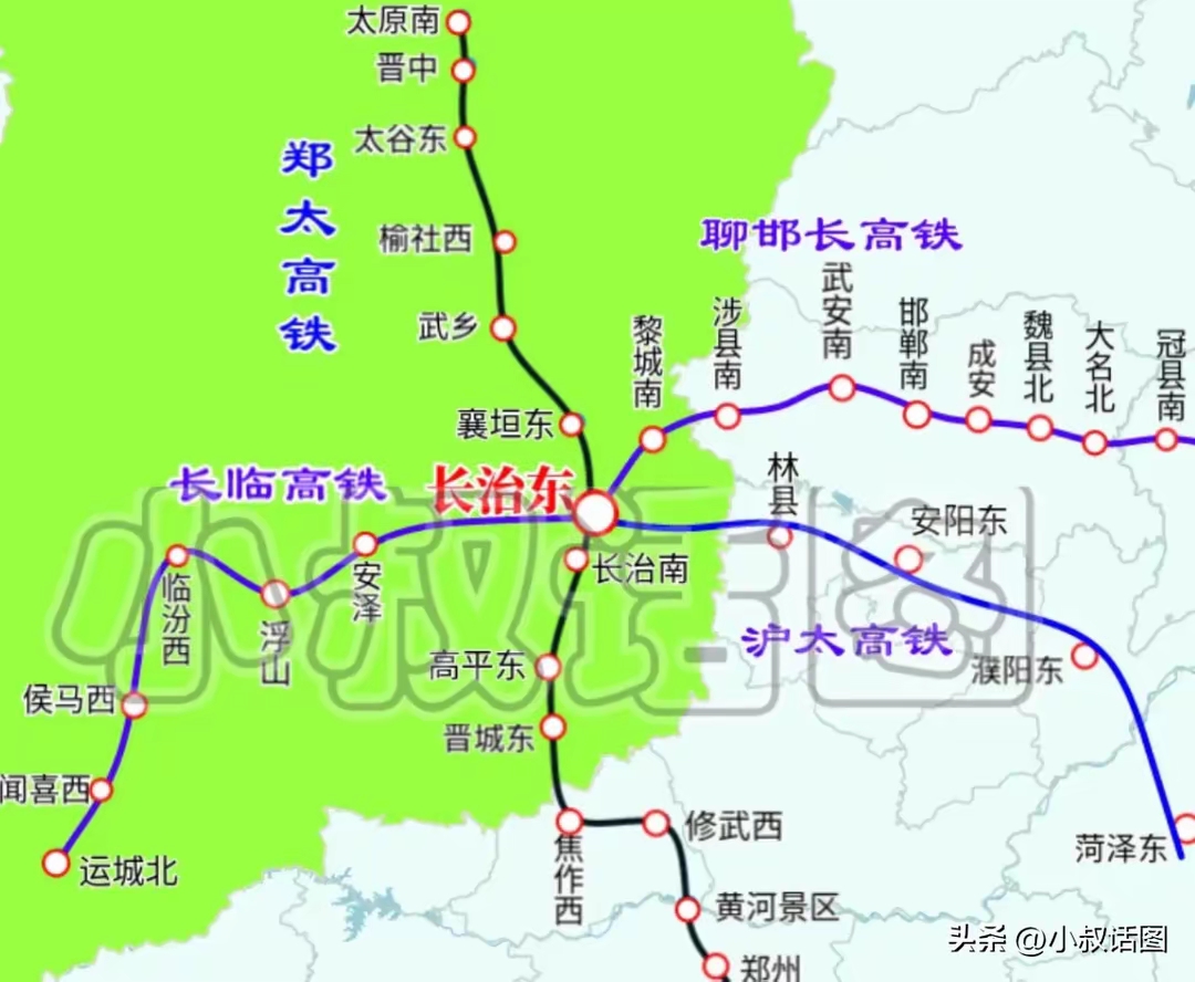 no!  各位友友,本期来和小编一起看看山西长治的高铁发展如何