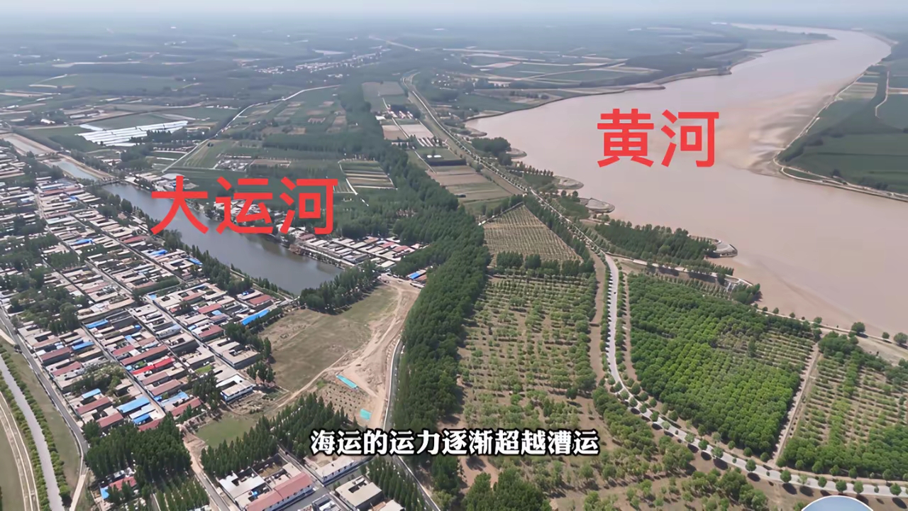 有谁像我一样竟然不知道京杭大运河与黄河没有交汇点