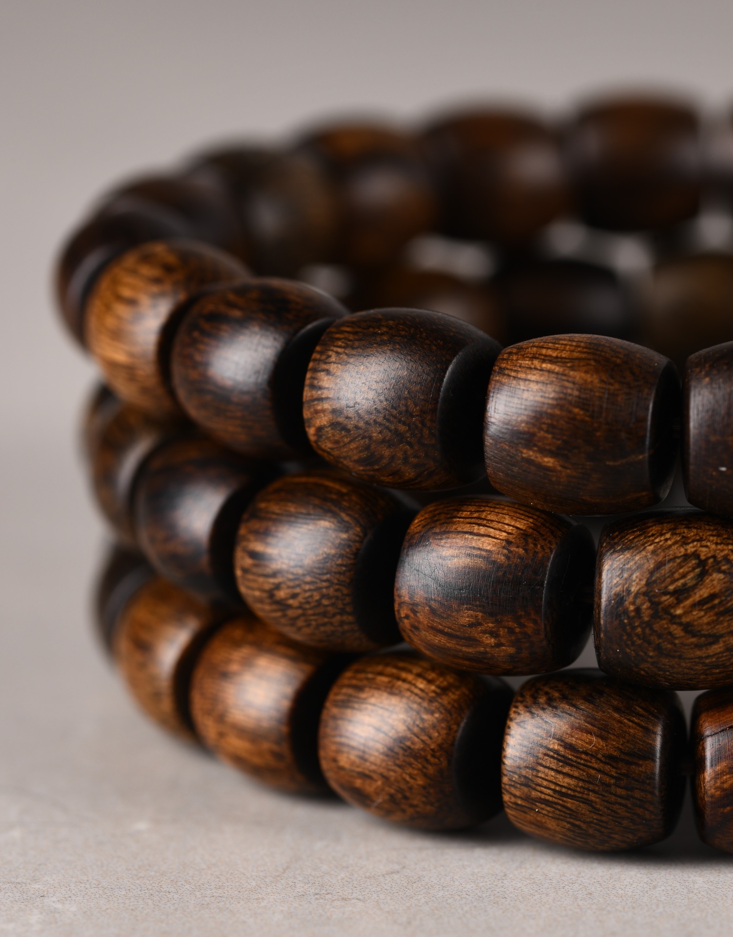 天然老料沉香手链