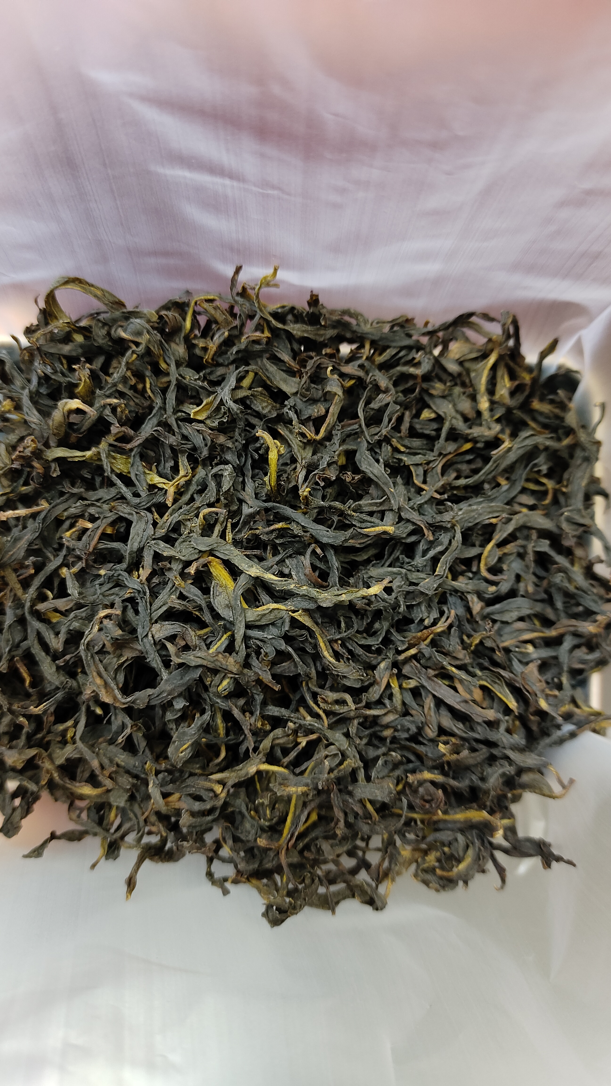 小孩睡觉,赶紧包好茶,焙一次火的锯朵仔#茶# #茶叶