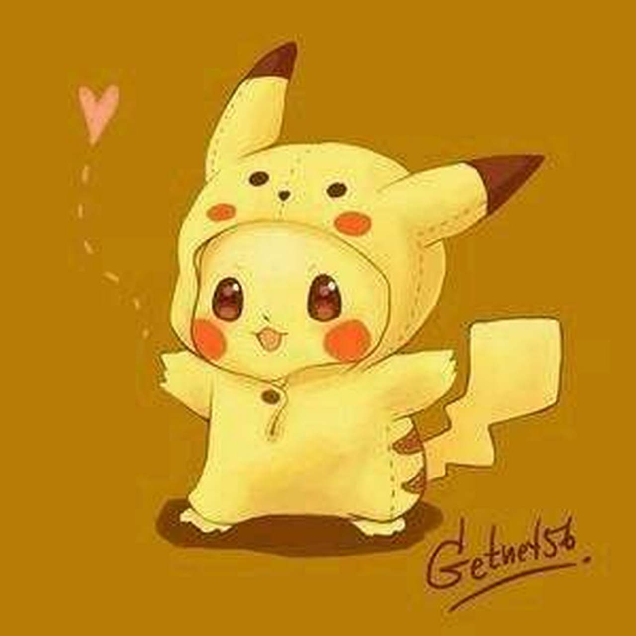 皮卡丘[亲吻]