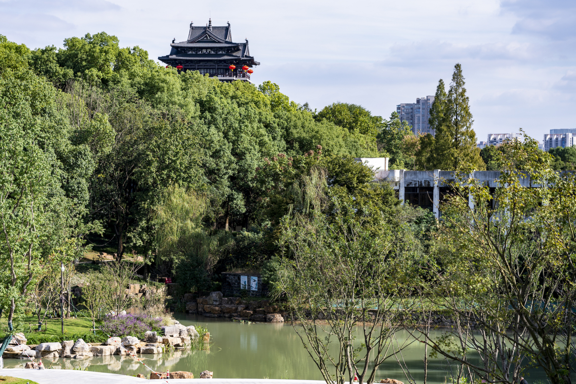 浦口凤凰山公园图片