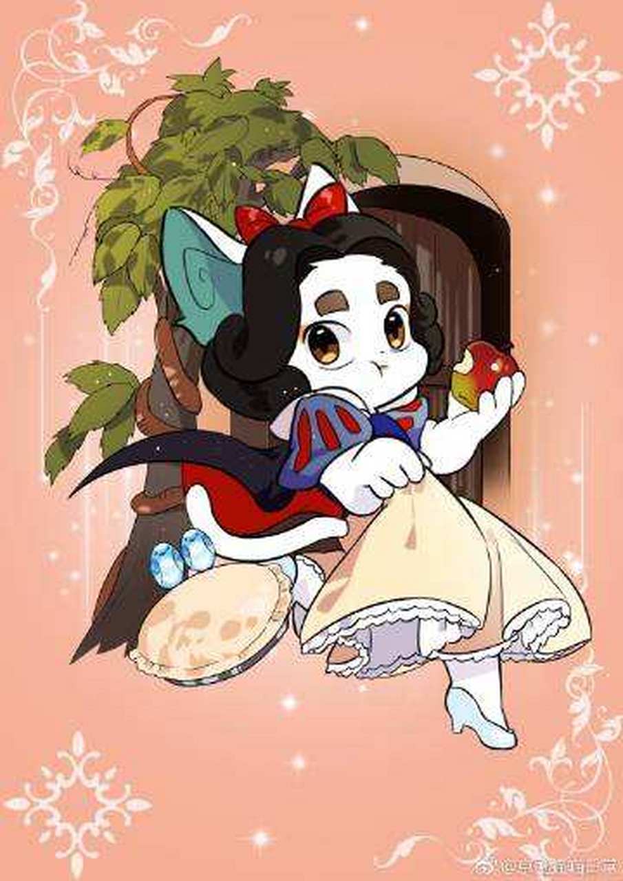 白糖穿女装都这么可爱!