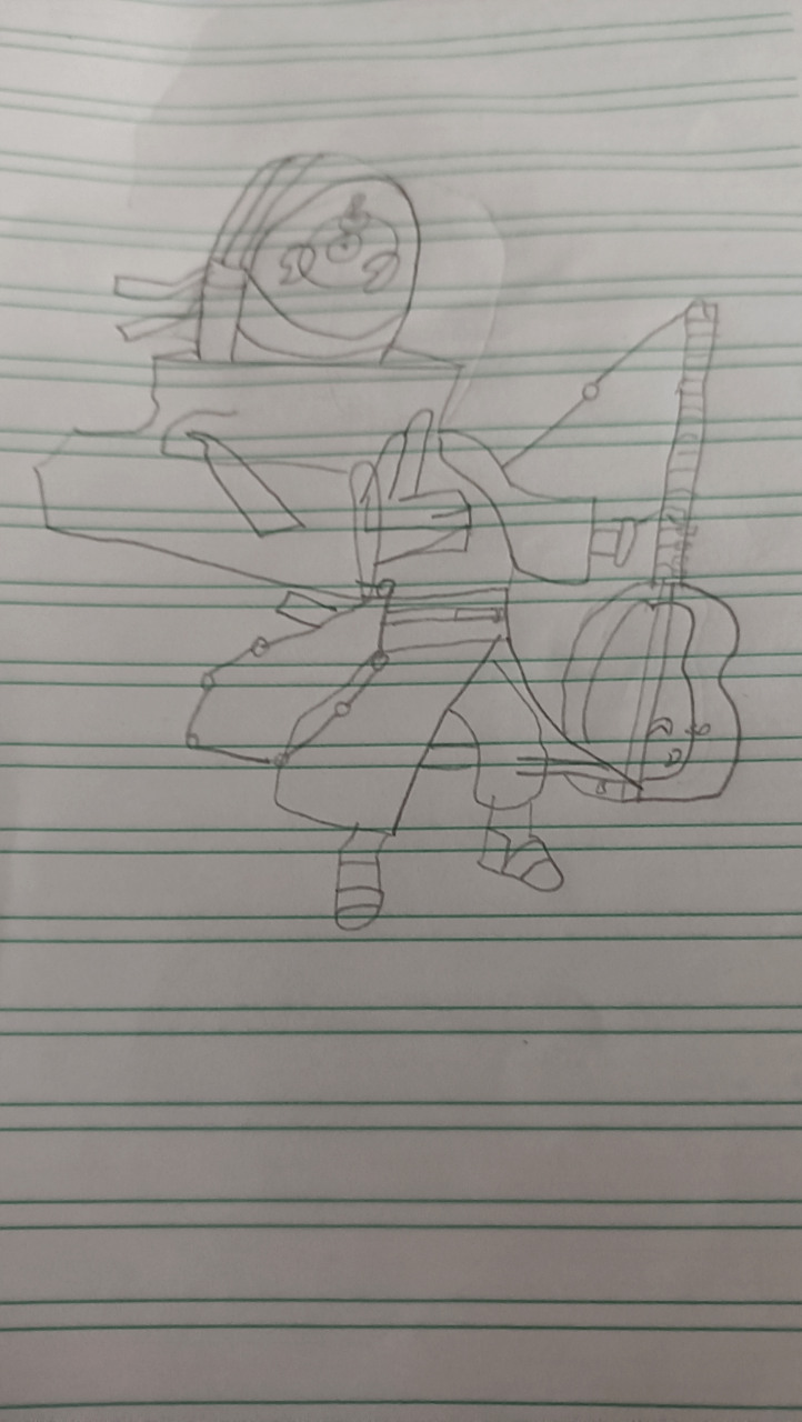 还原白面具的立绘 不要学习小编这样画,上半身画大了下半身不好看了