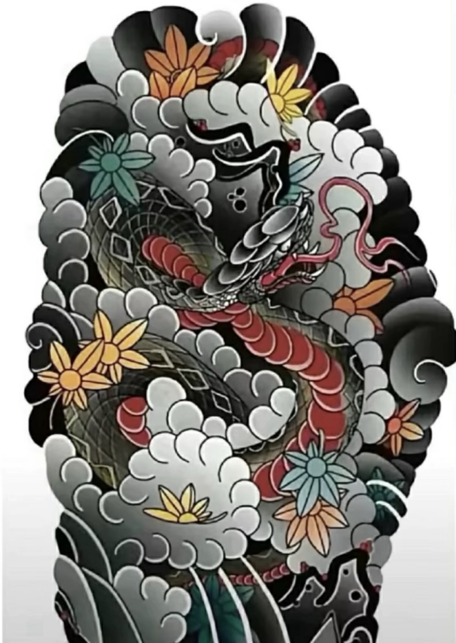 姐妹们,我发现了一款超级棒的开衫纹身,真的美到我心坎里了!