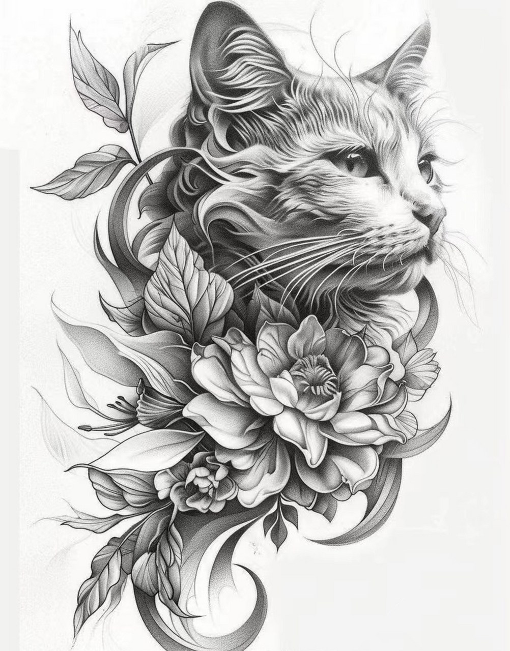 "这不仅仅是一幅纹身手稿,更是一段灵魂的印记.