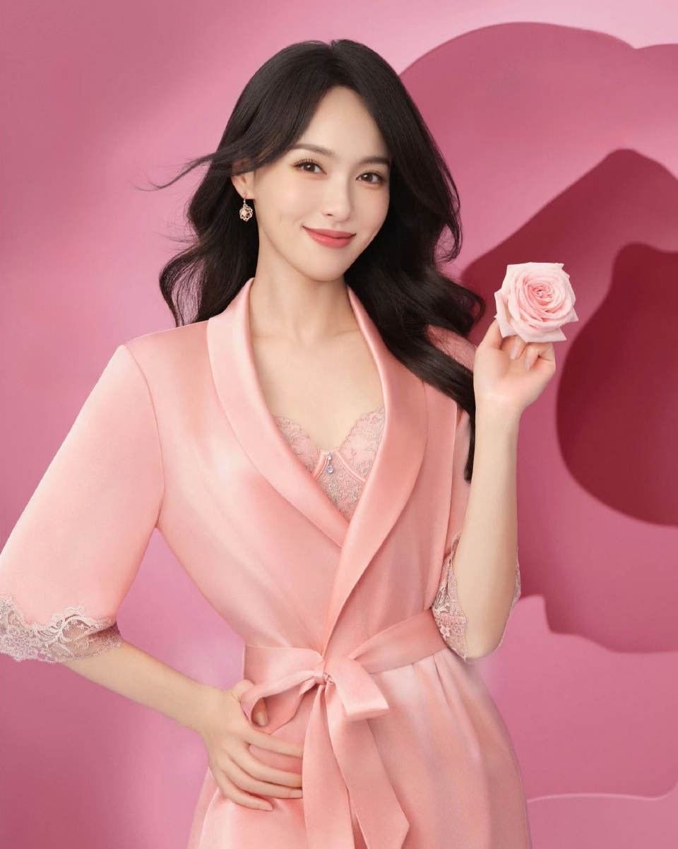 肤白貌美,妩媚妖娆的唐嫣,性感内衣写真来袭,饱满酥胸,挺拔圆润,窈窕