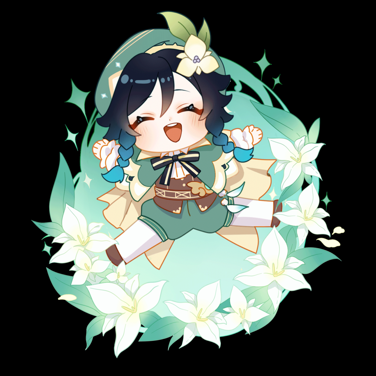 可爱温迪.#原神温迪