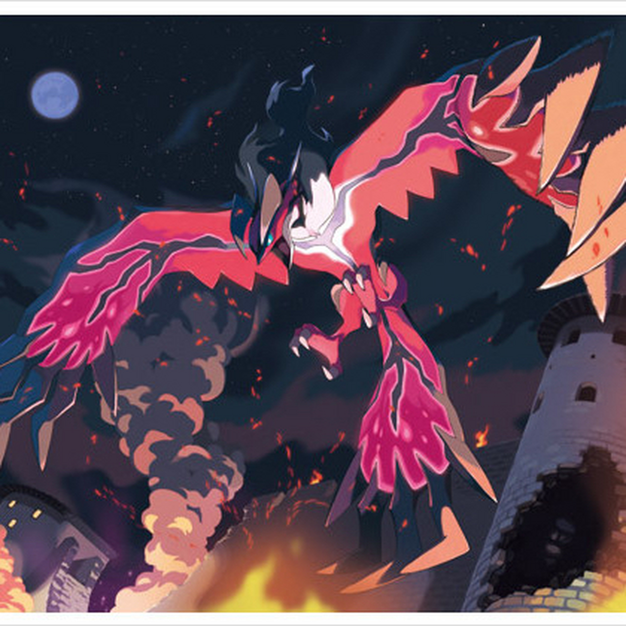 伊裴尔塔尔:它的原型基于鸟和"y",尤其是长尾的巧织雀,它也有飞龙和食