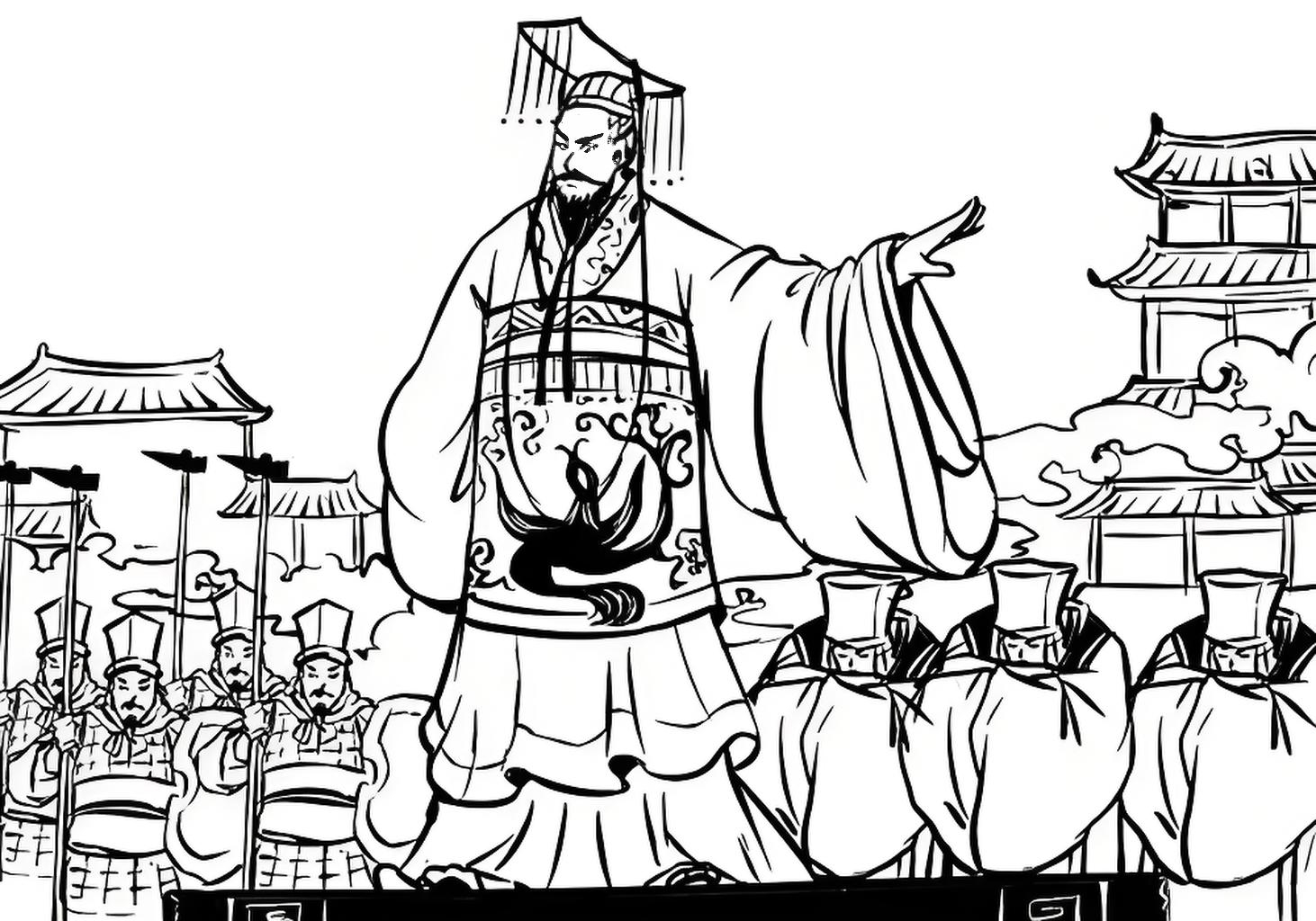 看这一箭射向周天子的箭,礼乐的崩溃一触即发