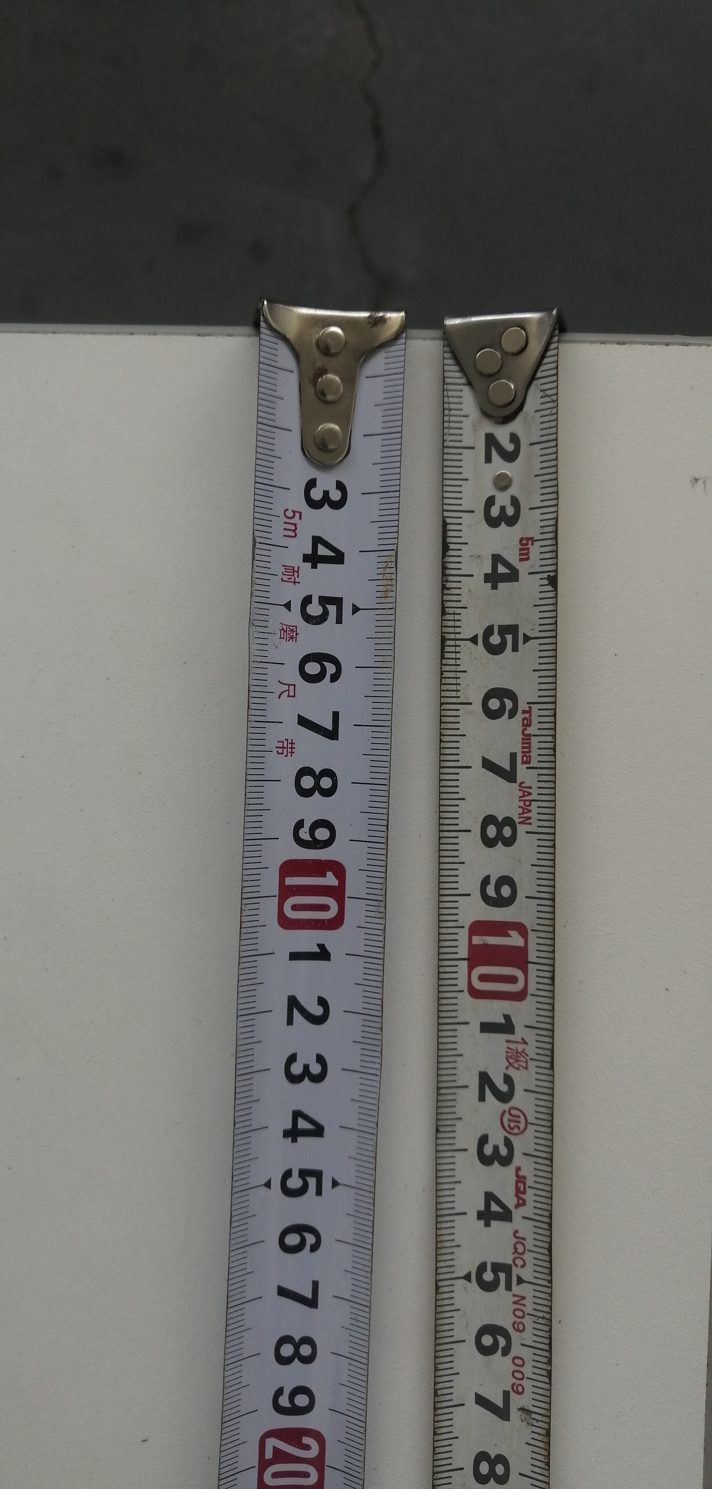 卷尺缩水,搞技术的同行注意避坑!1米少了10厘米,坑人啊!