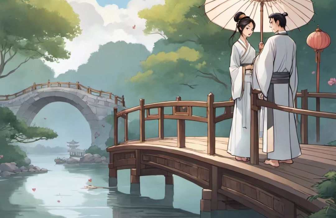 白蛇传是中国古代著名的民间传说,讲述了白蛇与许仙之间凄美的爱情