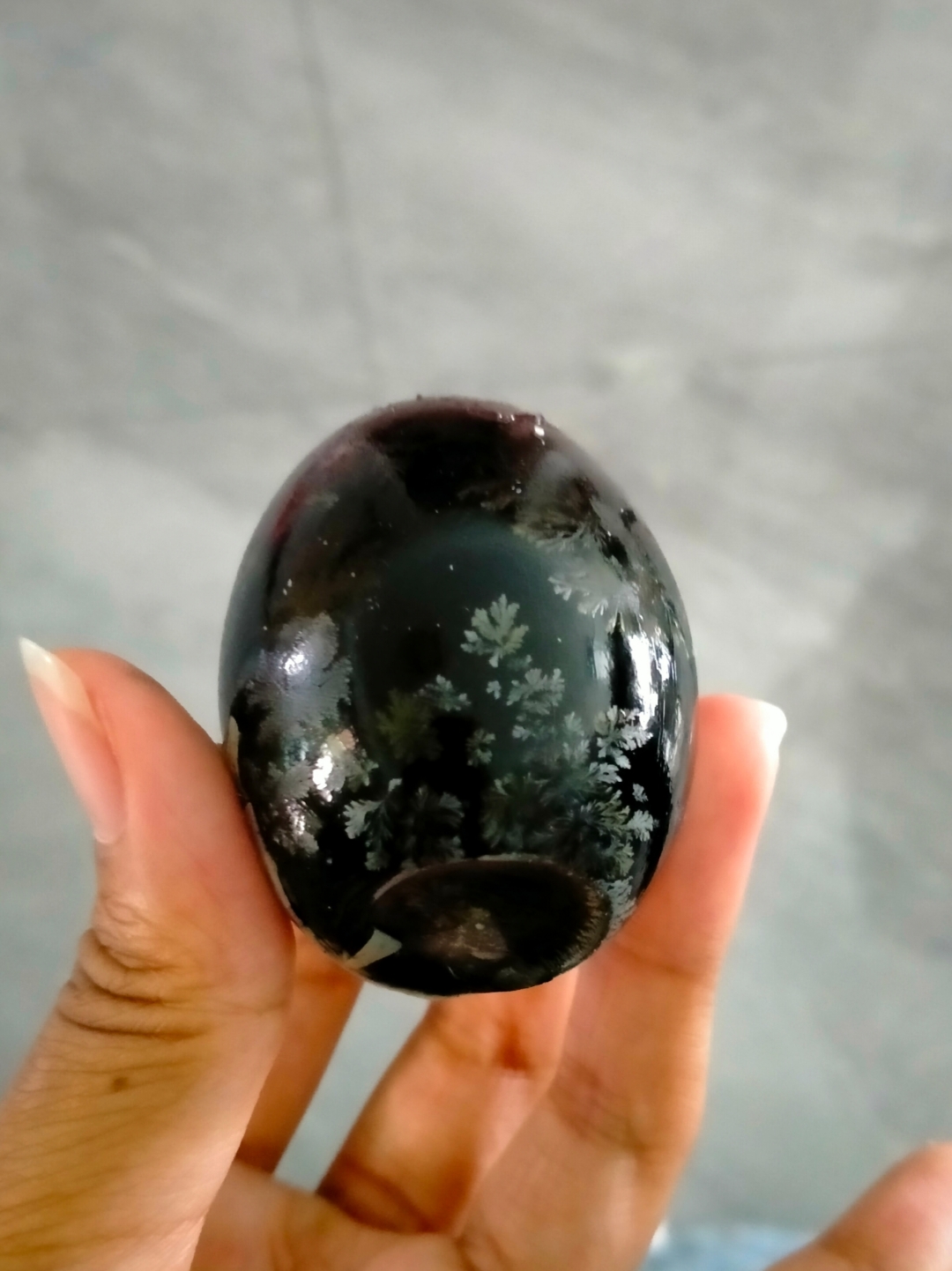 皮蛋上这是什么?