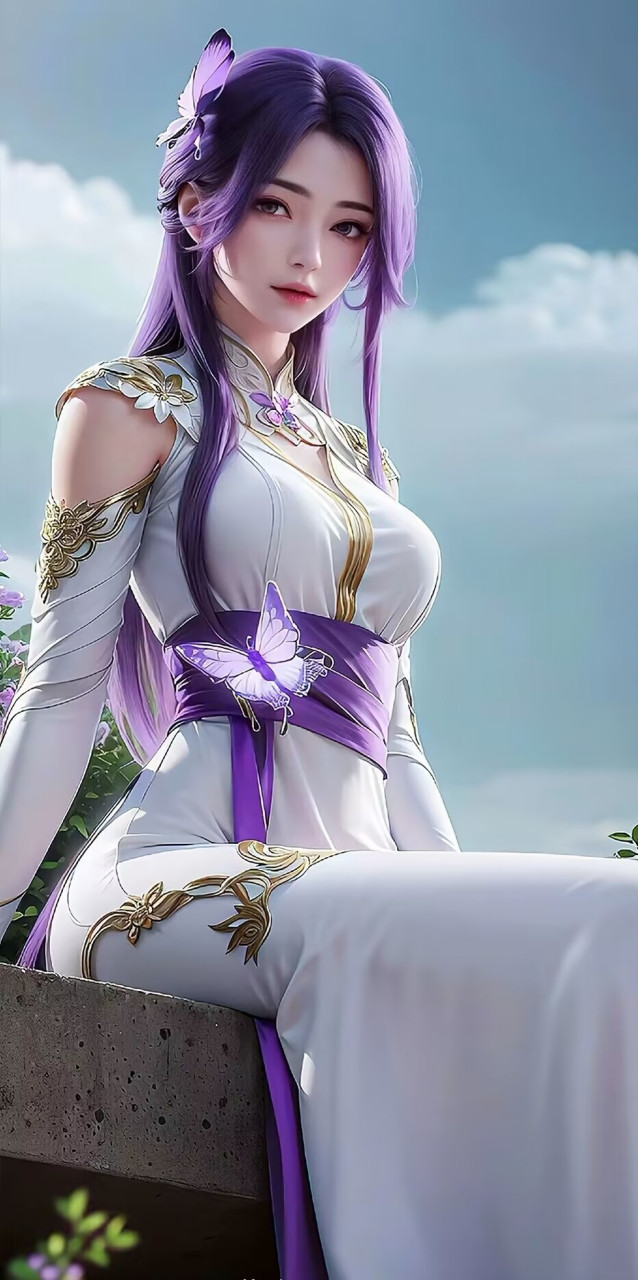 云曦小仙女真美#al绘画# #完美世界云曦# #完美世界动漫# #你心中的