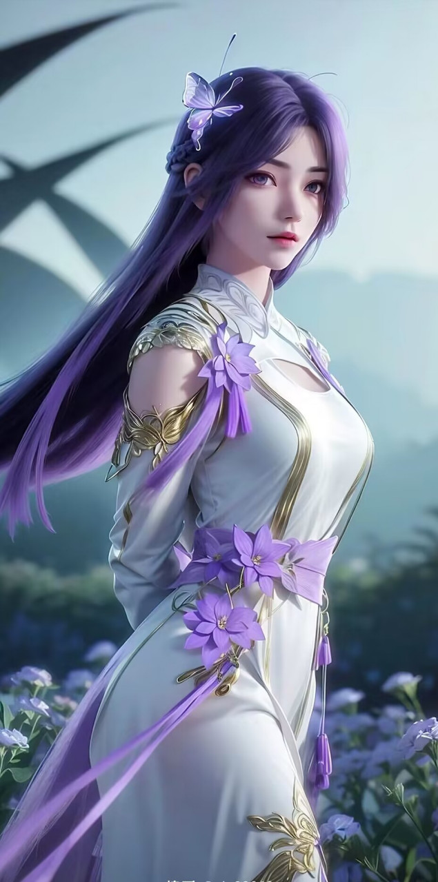 云曦小仙女真美#al绘画# #完美世界云曦# #完美世界动漫# #你心中的