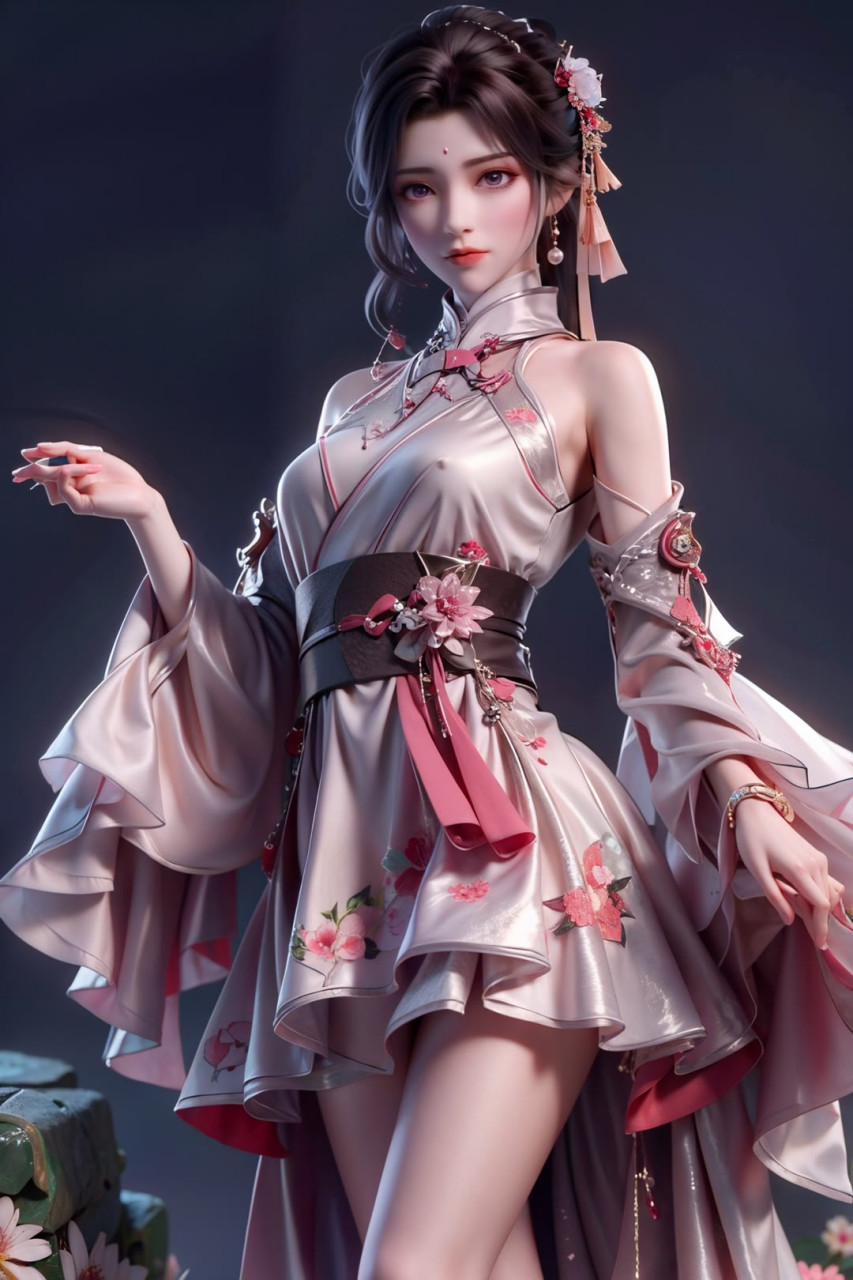 婵儿真美#al绘画