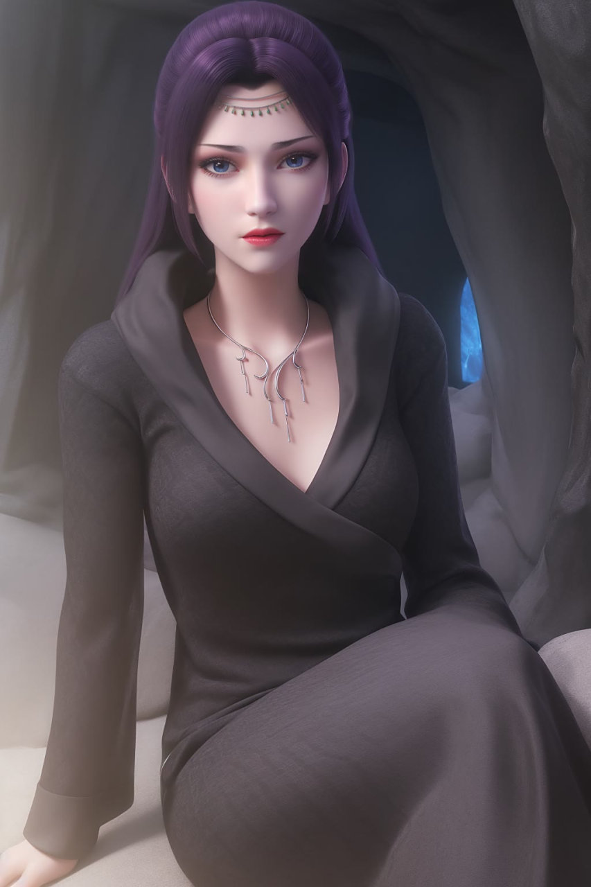 黑袍云韵美美哒#al绘画# #斗破苍穹云韵# #斗破苍穹年番