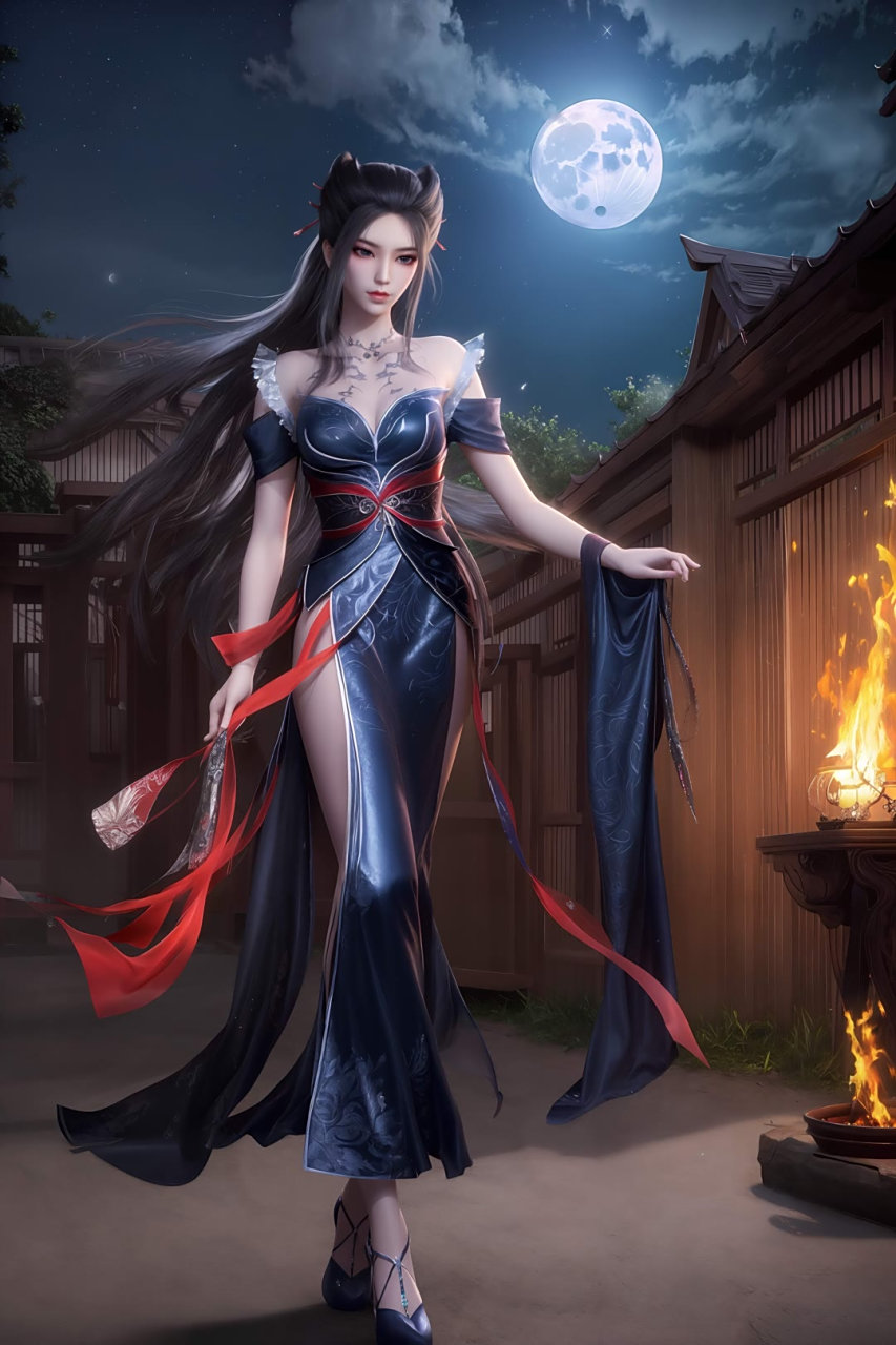 焰灵姬#焰灵姬# #你心中的国漫top# #al绘画