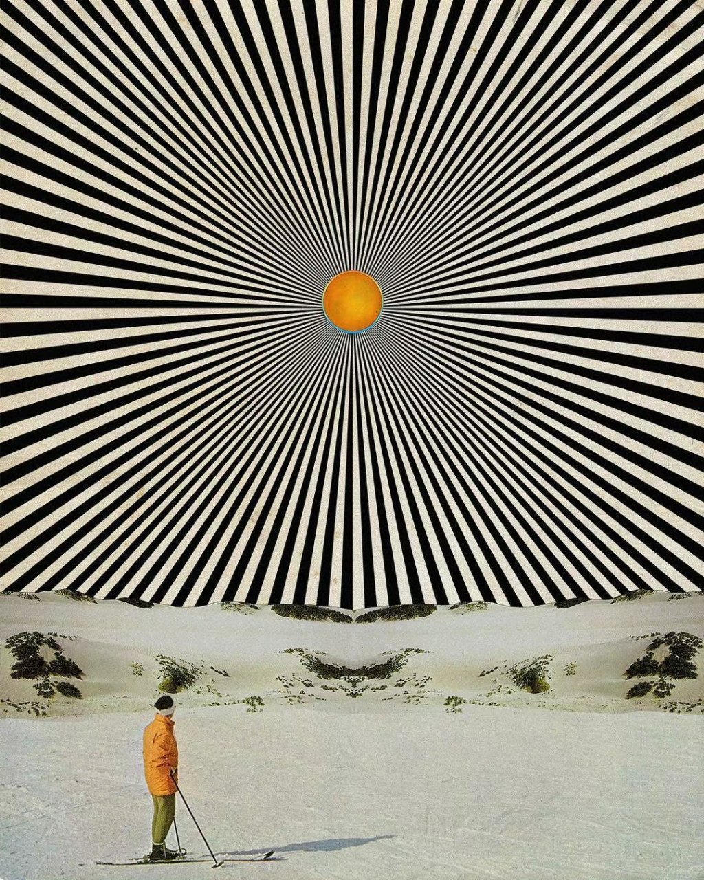 视觉效果凸出的作品集,超现实主义拼贴画.