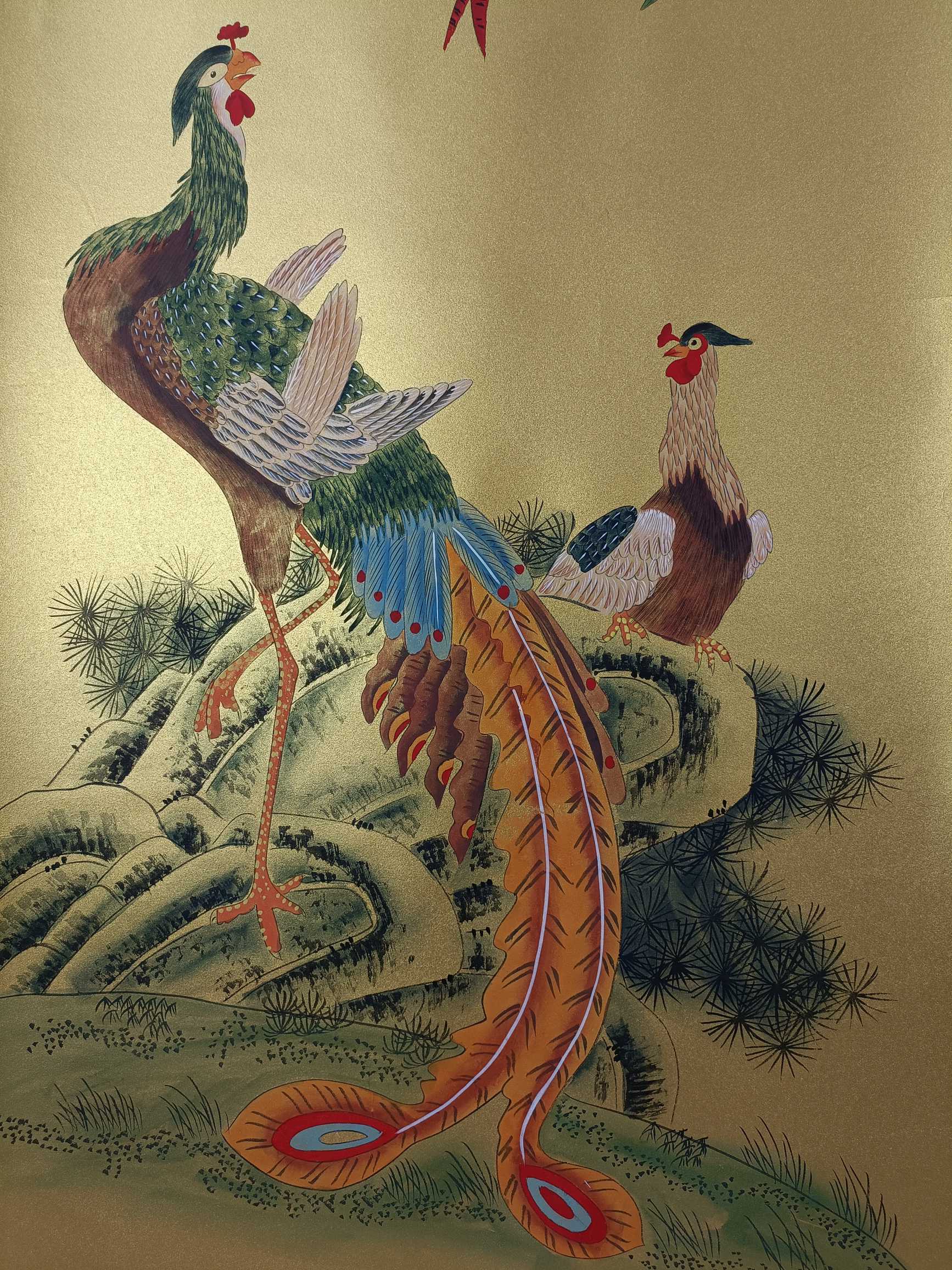 百鸟争鸣画一幅画图片