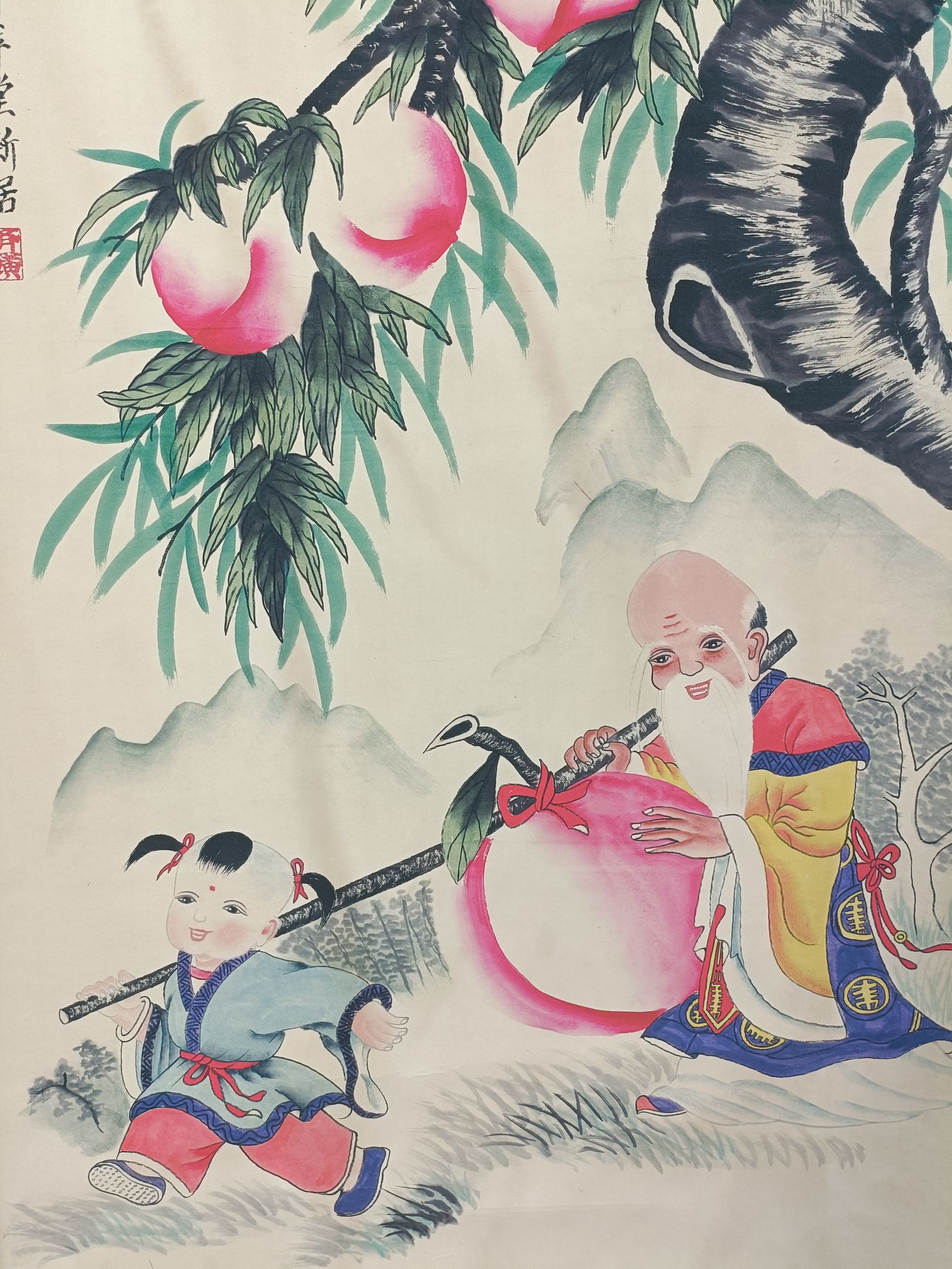 奶奶60大寿画什么画图片