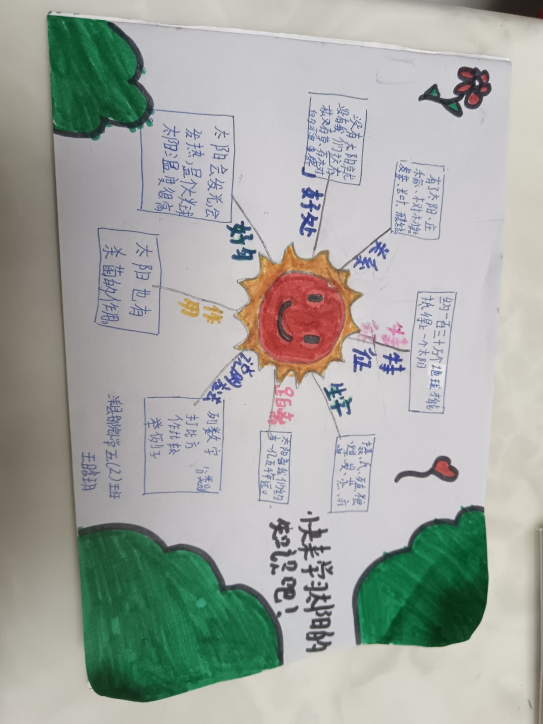 太阳,你是生命的源泉,你是无私的象征