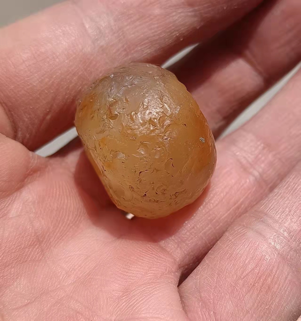 夏家店大玛瑙珠子二点六七