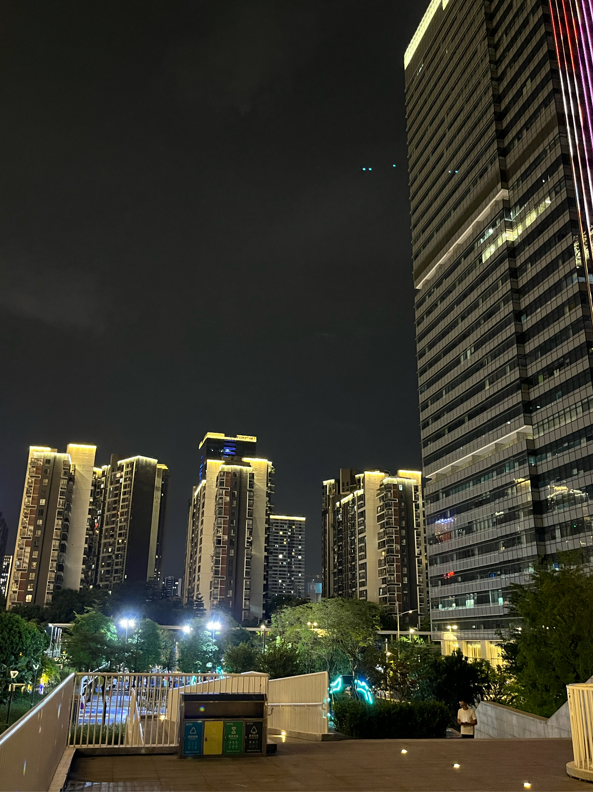 佛山夜景 市区图片